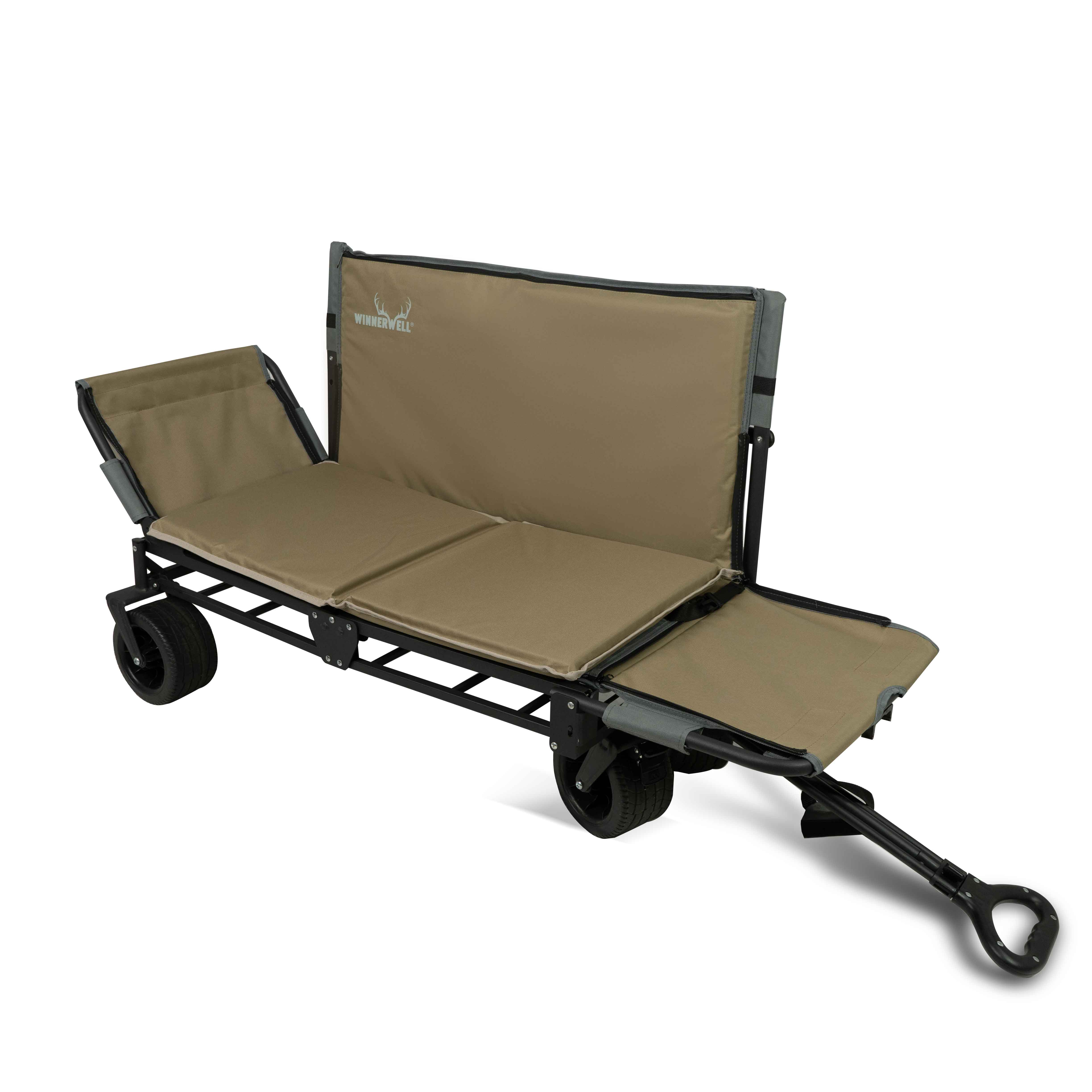 camping wagon as a bed