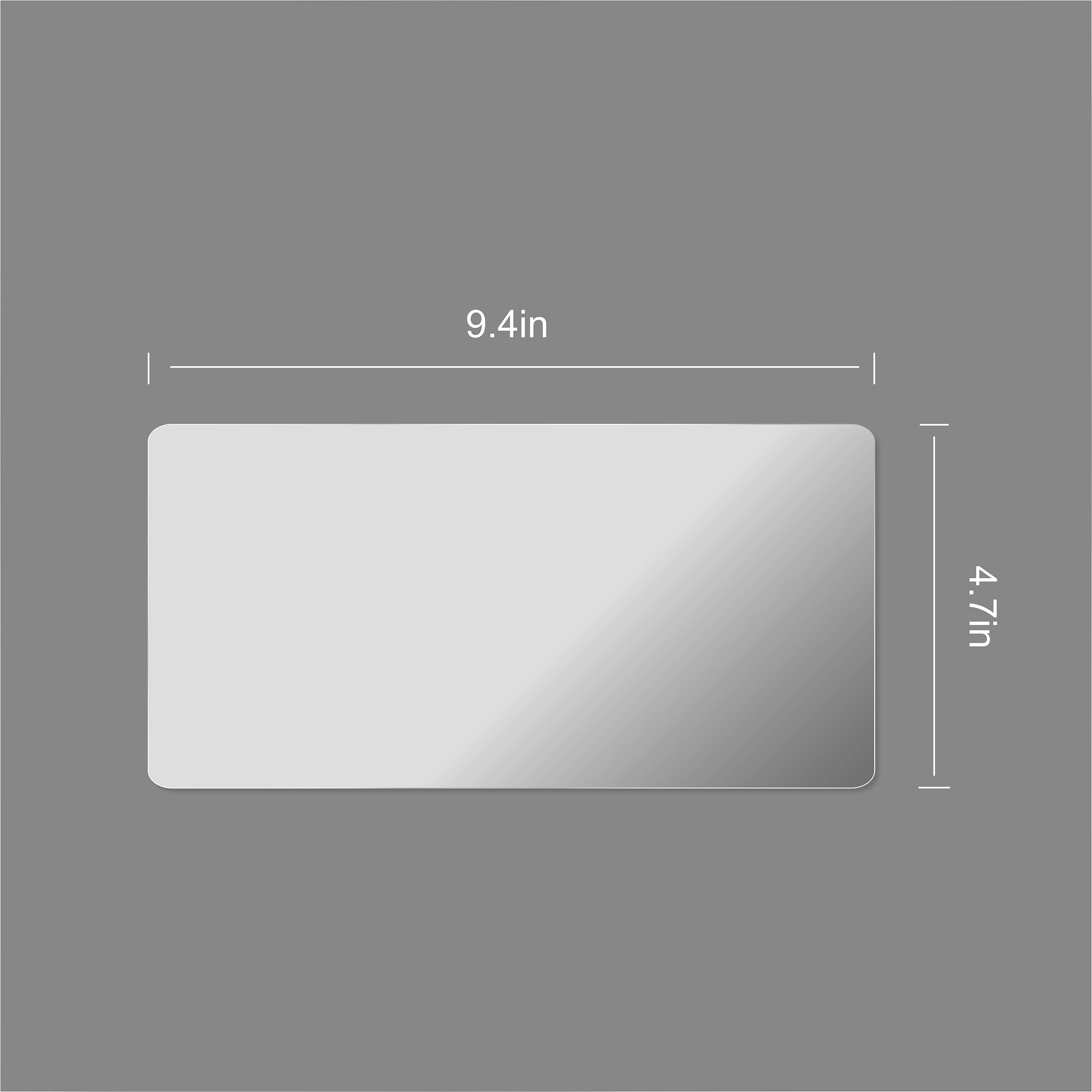 Winnerwell® 9.4"x4.7" Door Glass Replacement for L-sized Hot Tub & Pool Water Heater
