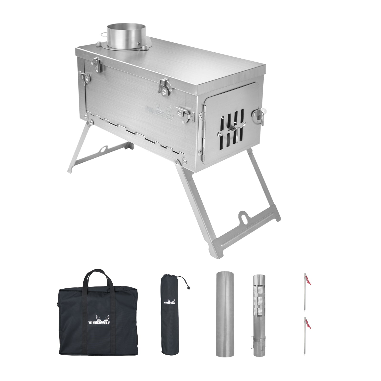 Winnerwell® Fastfold Titanium Camping Stove Series