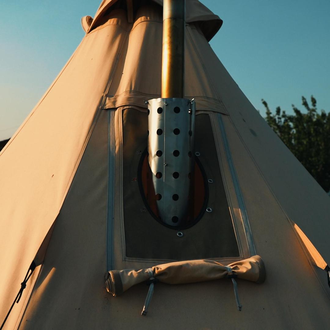 Winnerwell® Titanium Heat Protector for M/L nested pipe