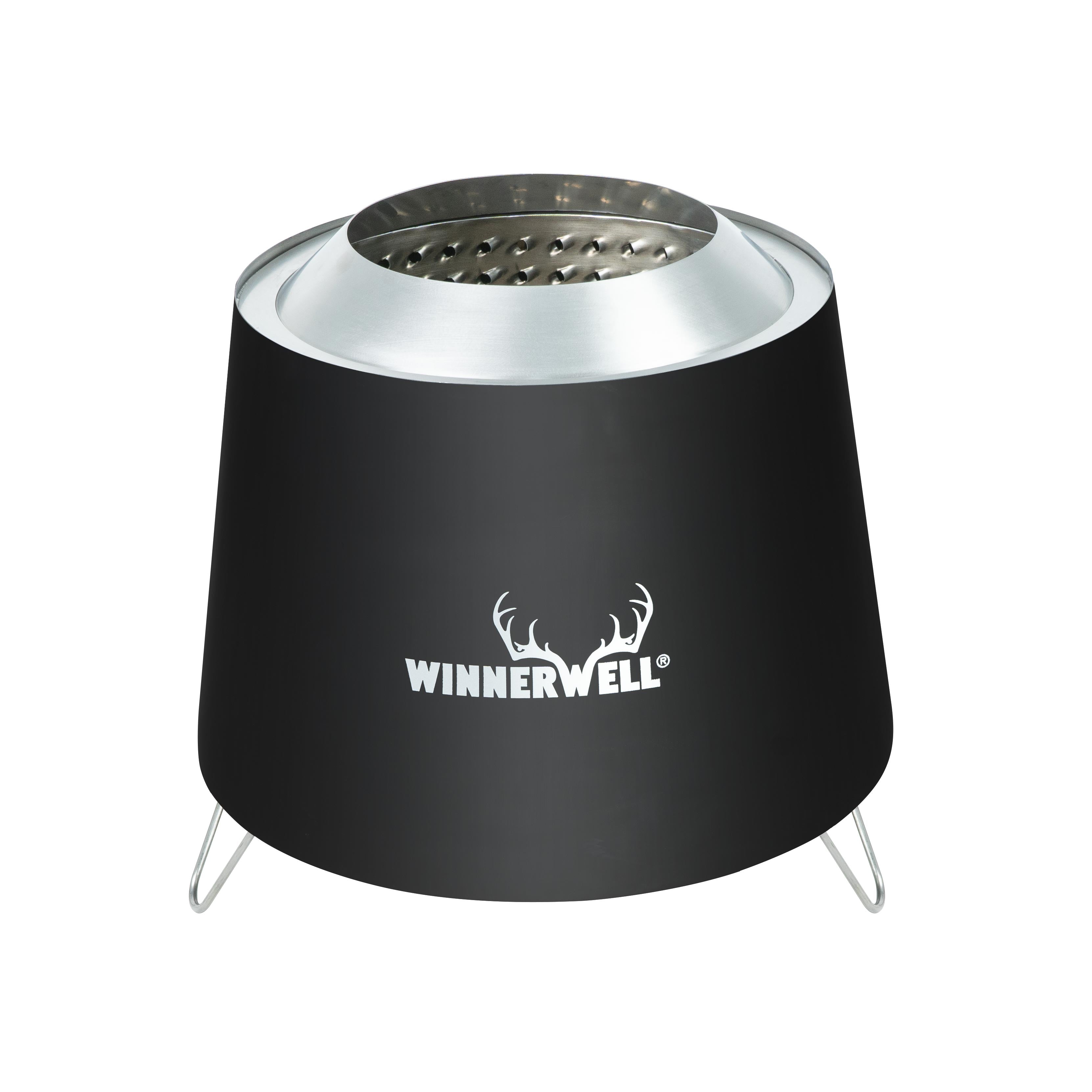 Winnerwell Tornado smokeless fire pit with vortex flame design
