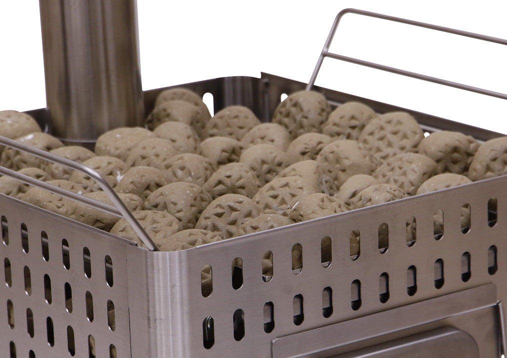 Pre-order: Winnerwell® Woodlander External Air Wood Burning Sauna Stove Package