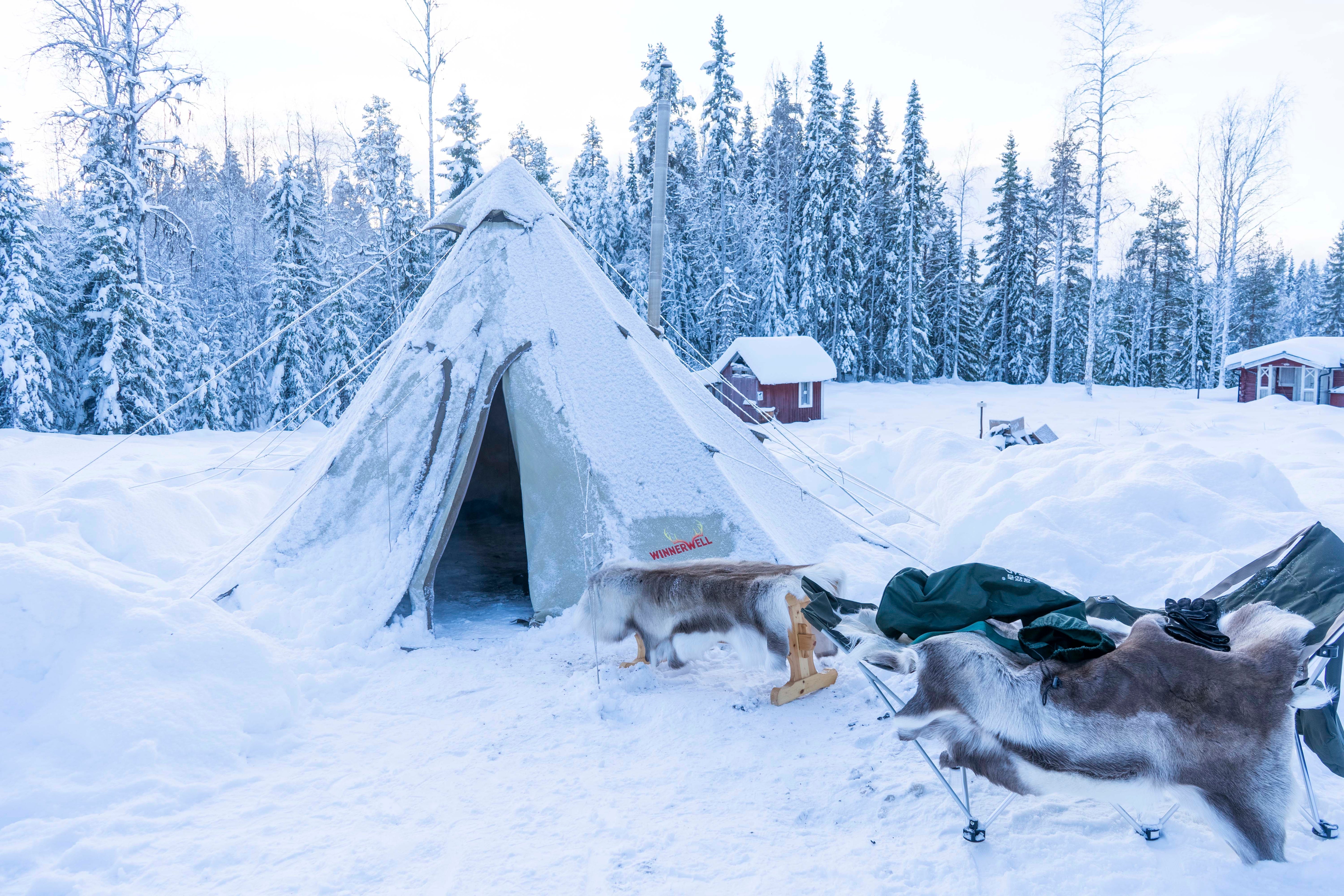 Winnerwell Nomad PLUS Zeltofen mit doppeltem Sichtfenster & externer Luftzufuhr – Holzofen fürs Zelt & Outdoor