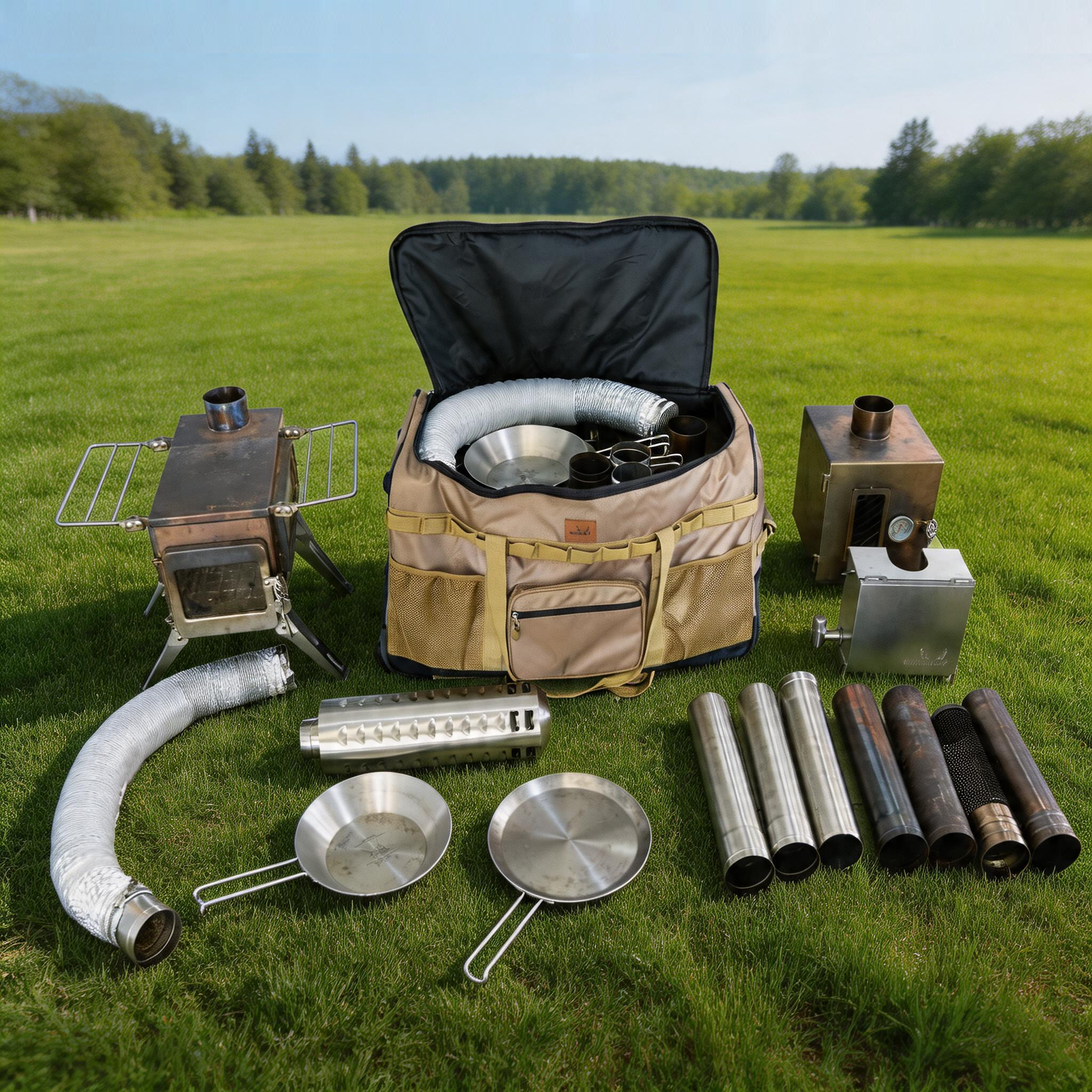 Winnerwell® Heavy Duty Large Camping Carrying Bag with Wheels