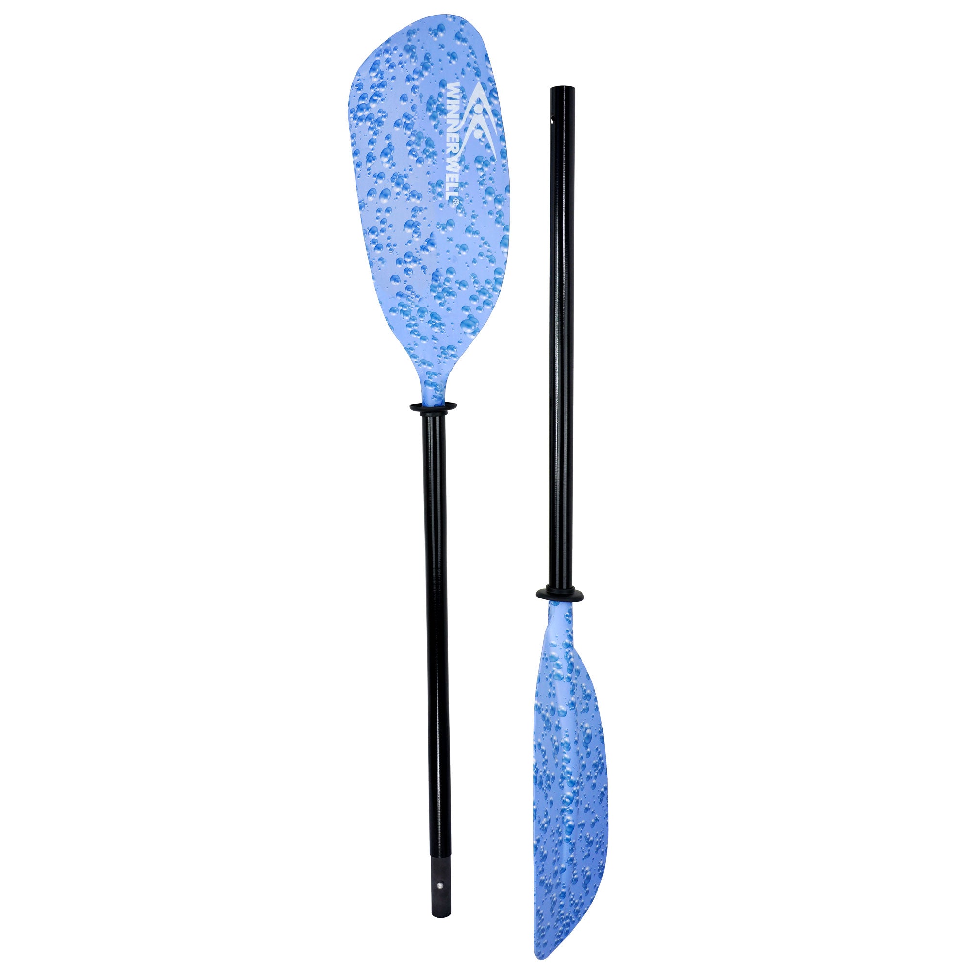 Winnerwell® TNW Kayak Paddle Fiberglass Shaft & Nylon Blade Aqua