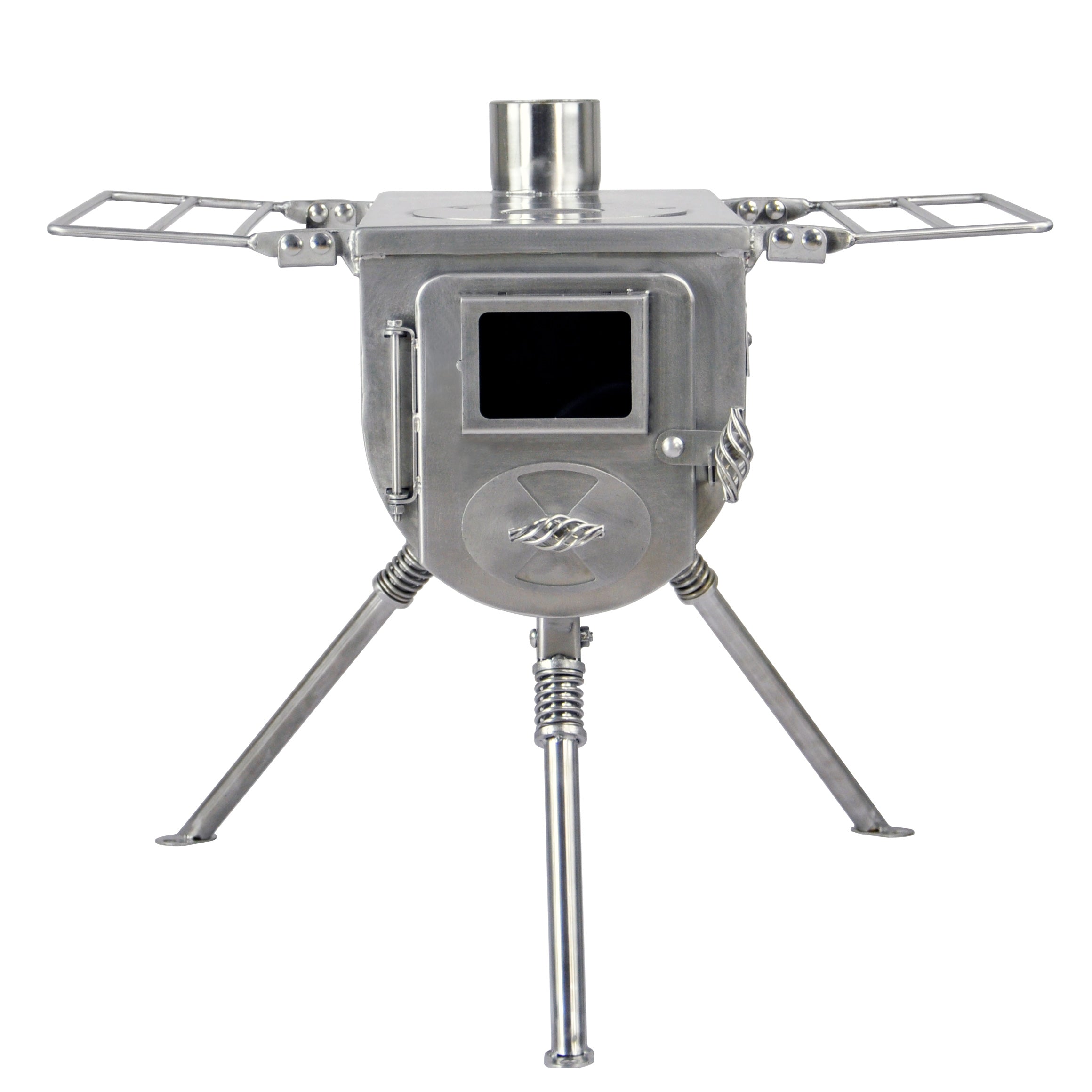 Winnerwell Woodlander Camping Stove Front View