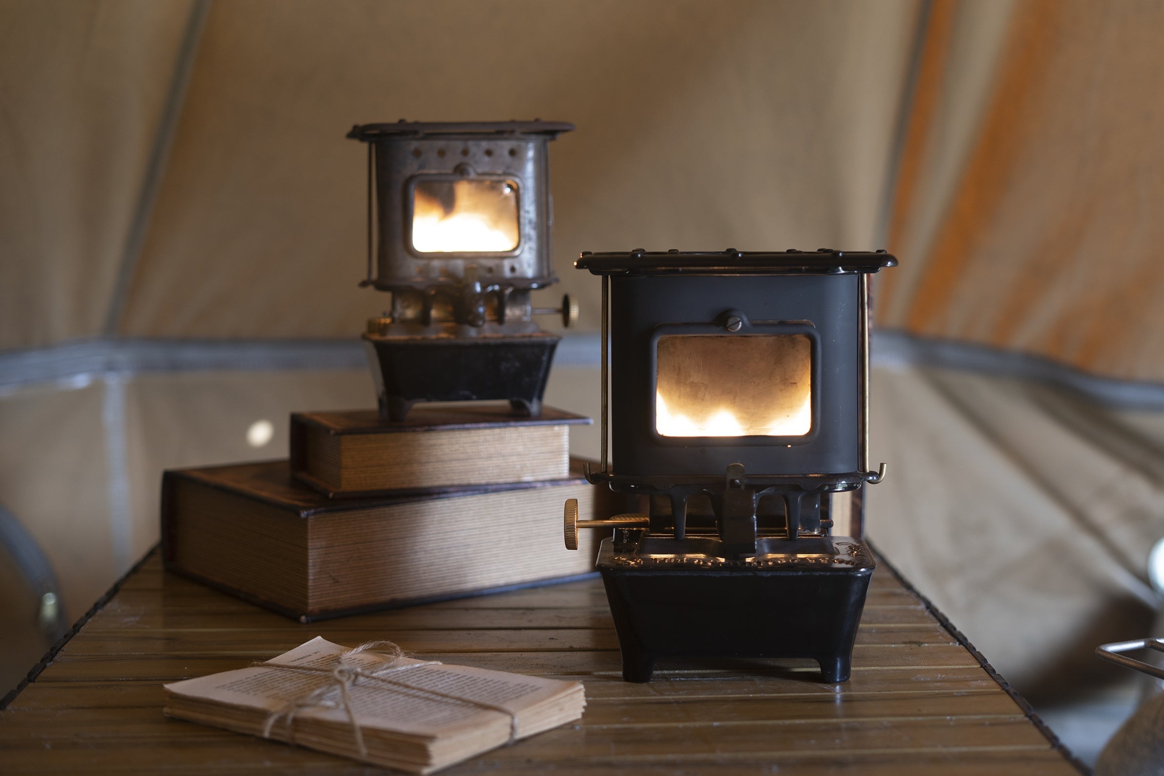 What is the Winnerwell® Iron Camping Cooker Stove Like?