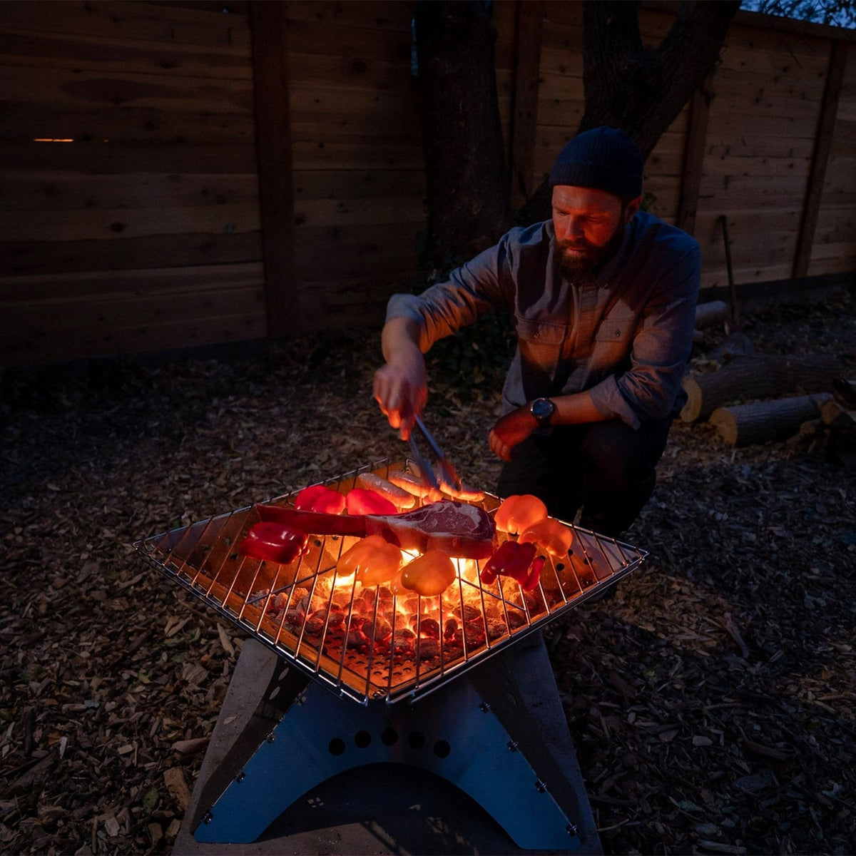 Winnerwell® Fire Pit and BBQ Outdoor Cooking Smokers and Grills