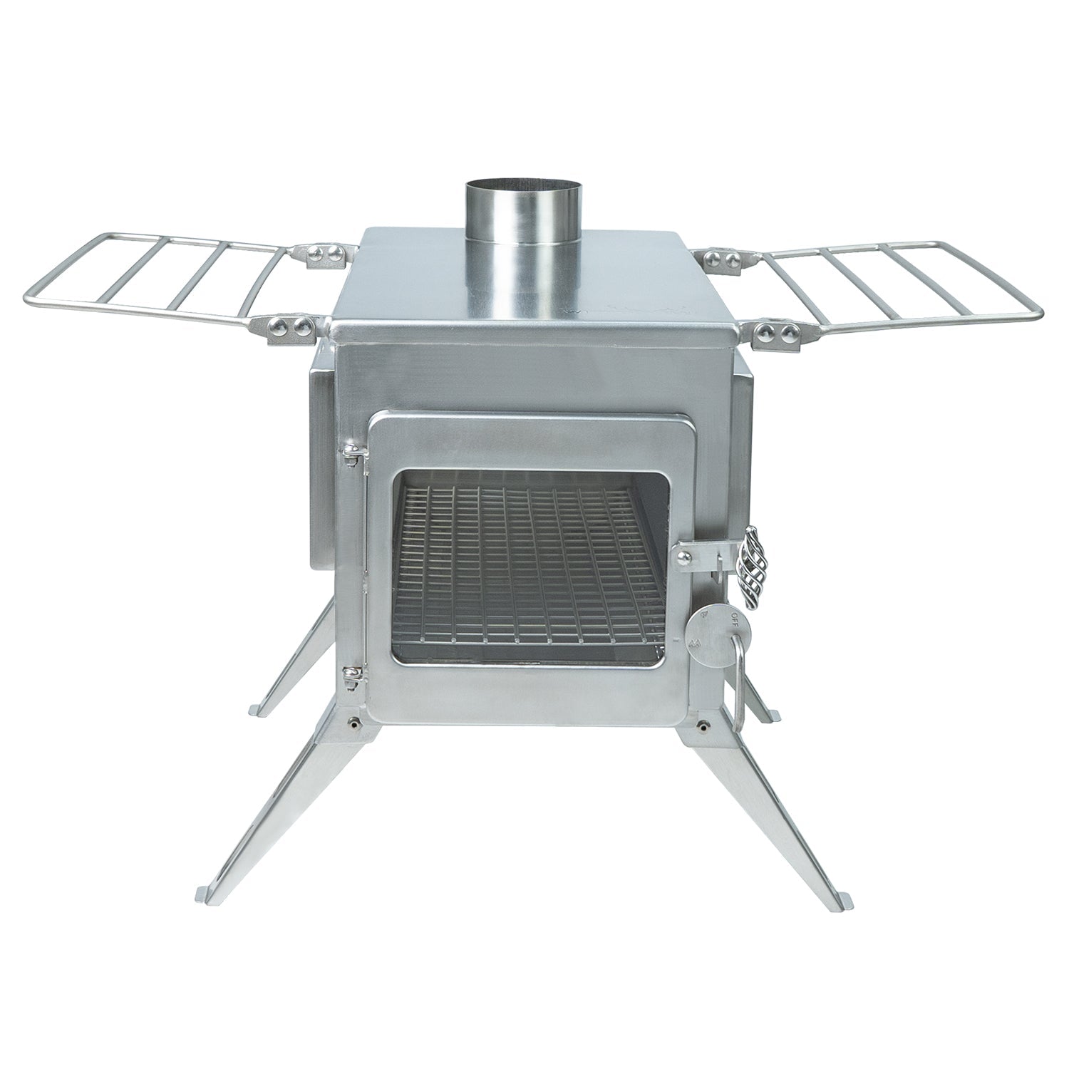 Winnerwell® Nomad PLUS Double View External Air Wood Burning Tent Stove