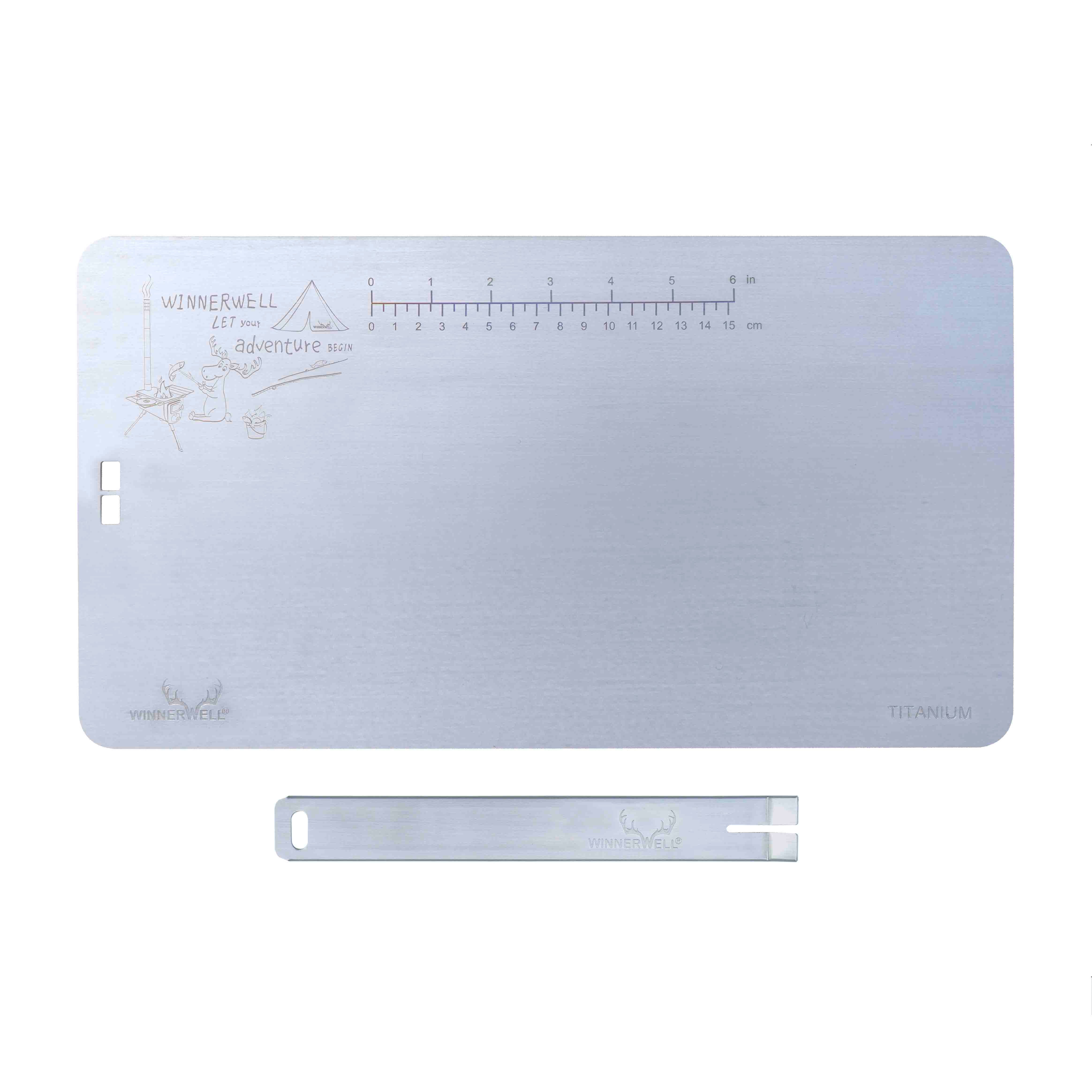 Winnerwell® Titanium Cutting Board with Handle