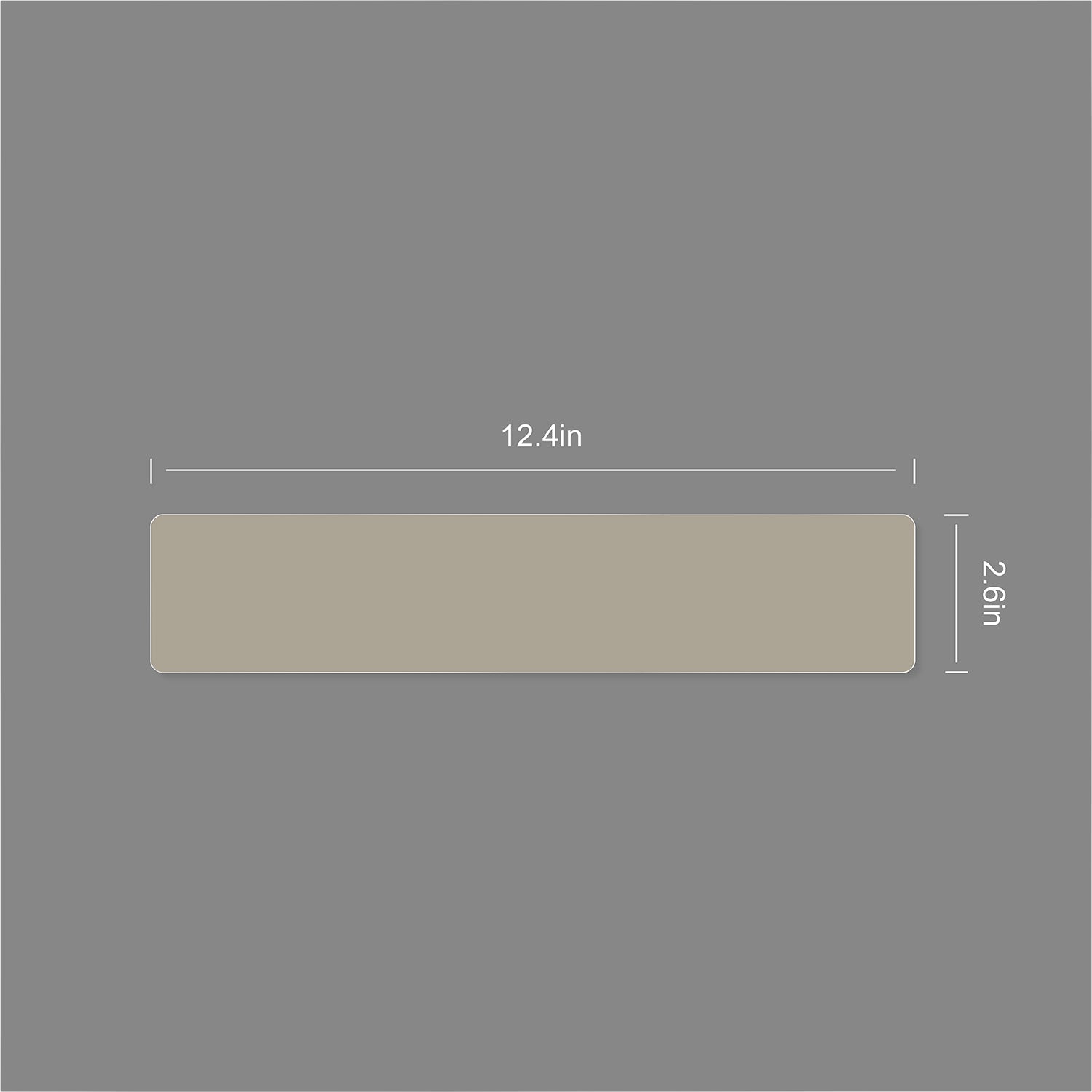 Winnerwell® 12.4"x2.6" Side Glass Replacement for 1G & External Air Woodlander Double View M