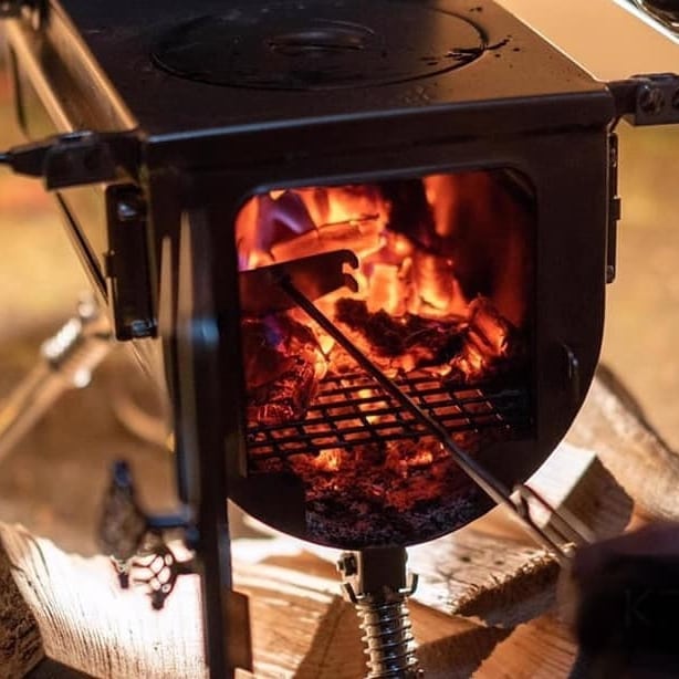 Winnerwell® Woodlander Double View 1G Cook Camping Stove