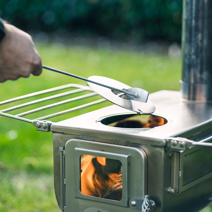Winnerwell® Woodlander Double View 1G Cook Camping Stove
