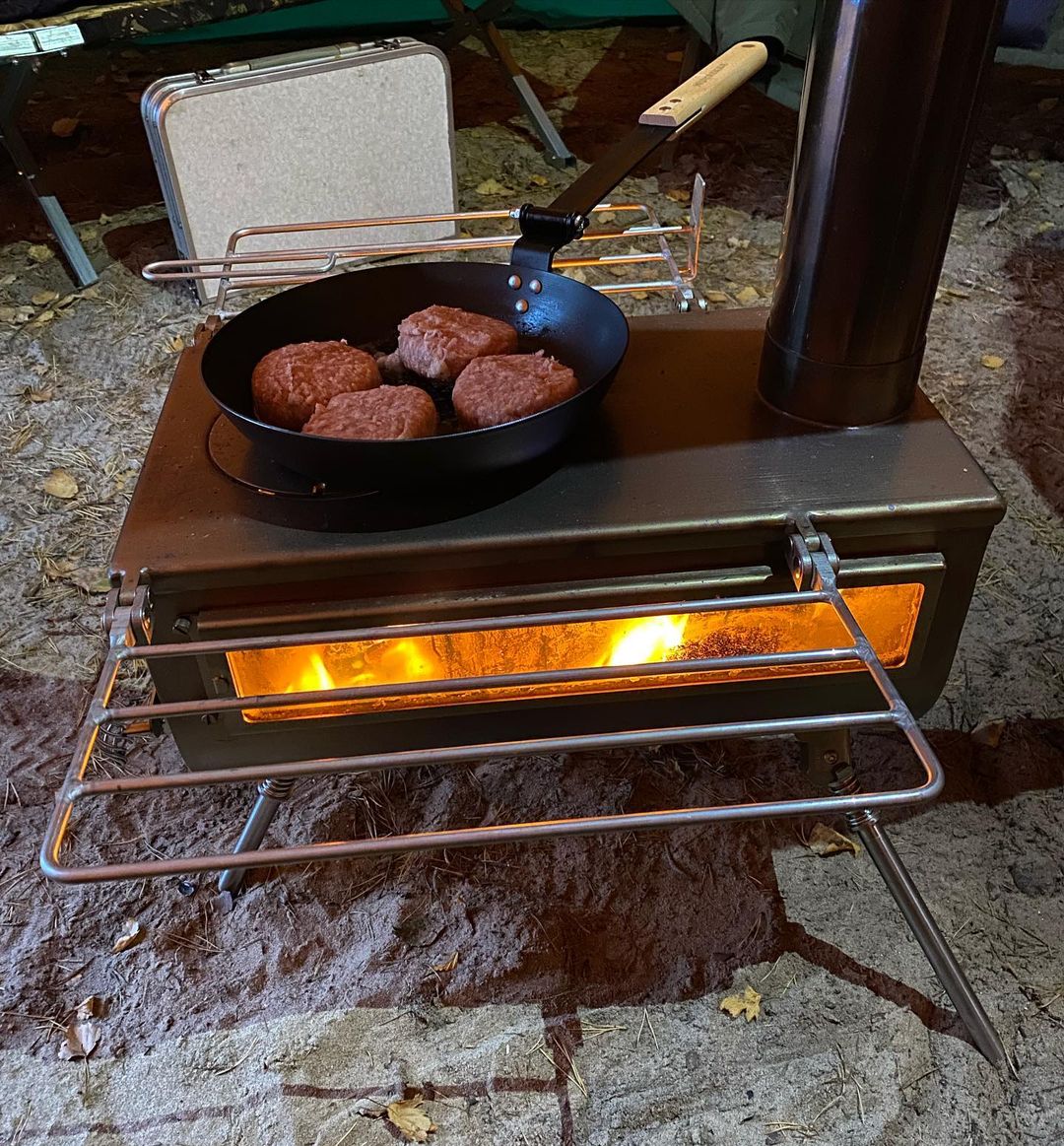 Winnerwell® Woodlander Double View 1G Cook Camping Stove