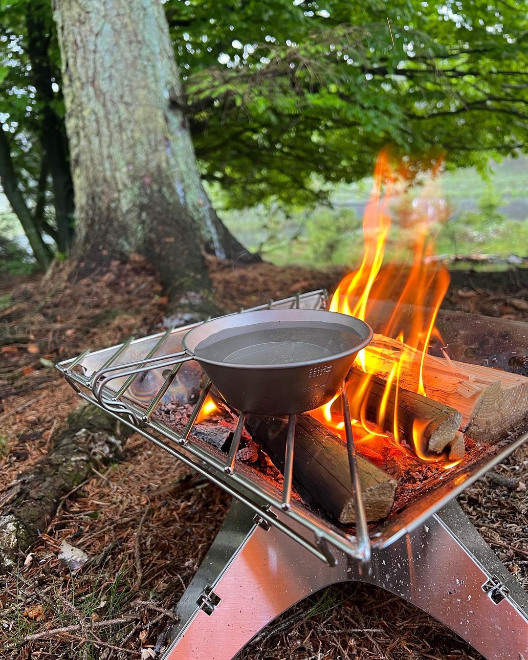 Winnerwell S-sized Flat Firepit Compact Camping Fire Pit