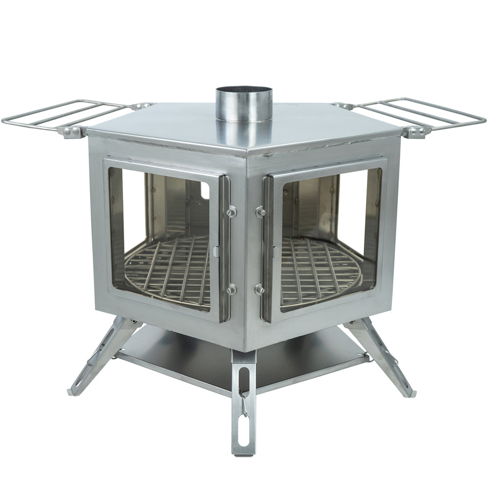 Winnerwell® Side glass for pentagon stove