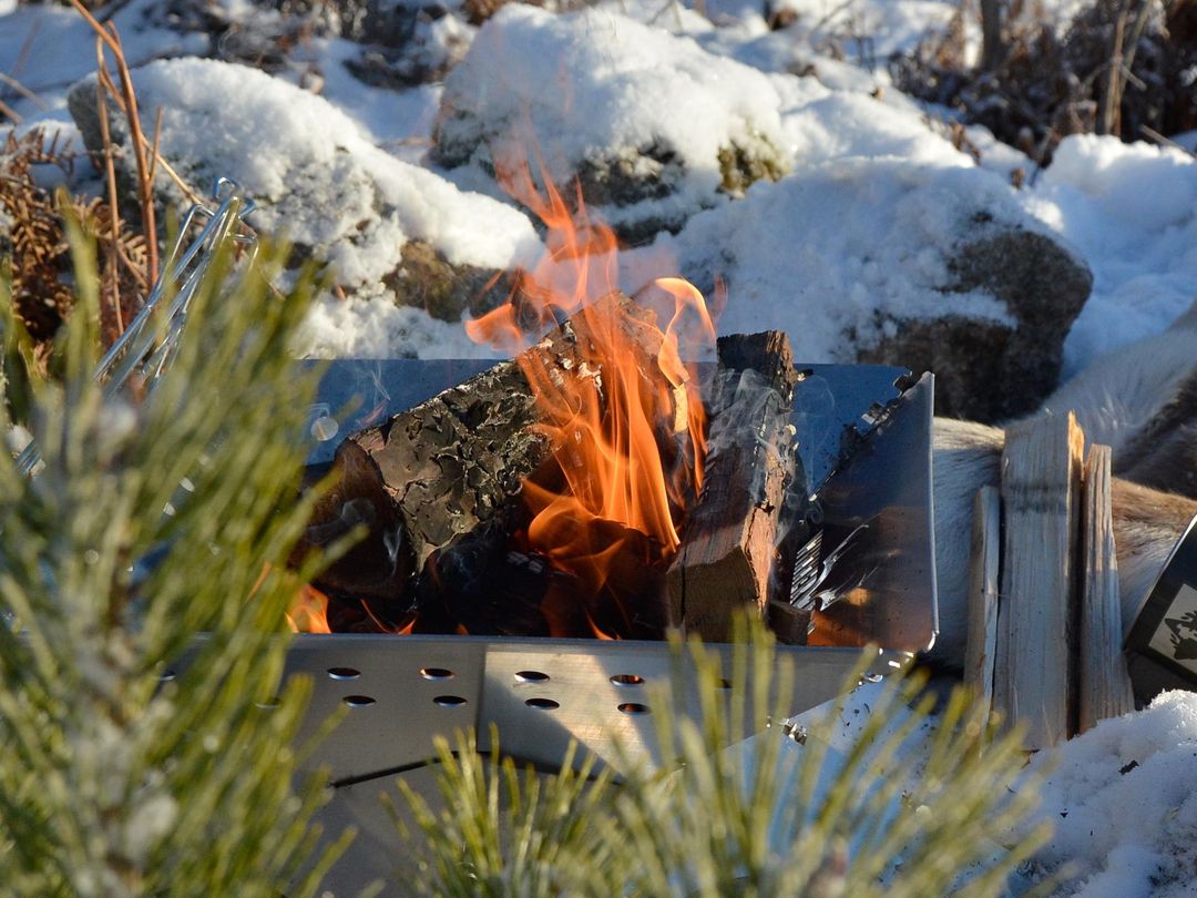 Winnerwell L-sized Flat Firepit Fire Pit for Group Camping