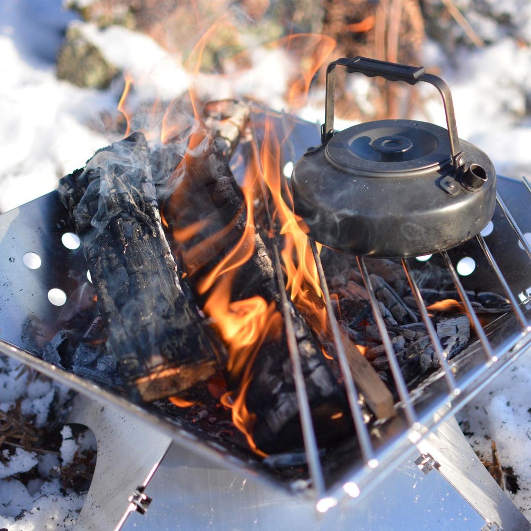 Winnerwell S-sized Flat Firepit Compact Camping Fire Pit