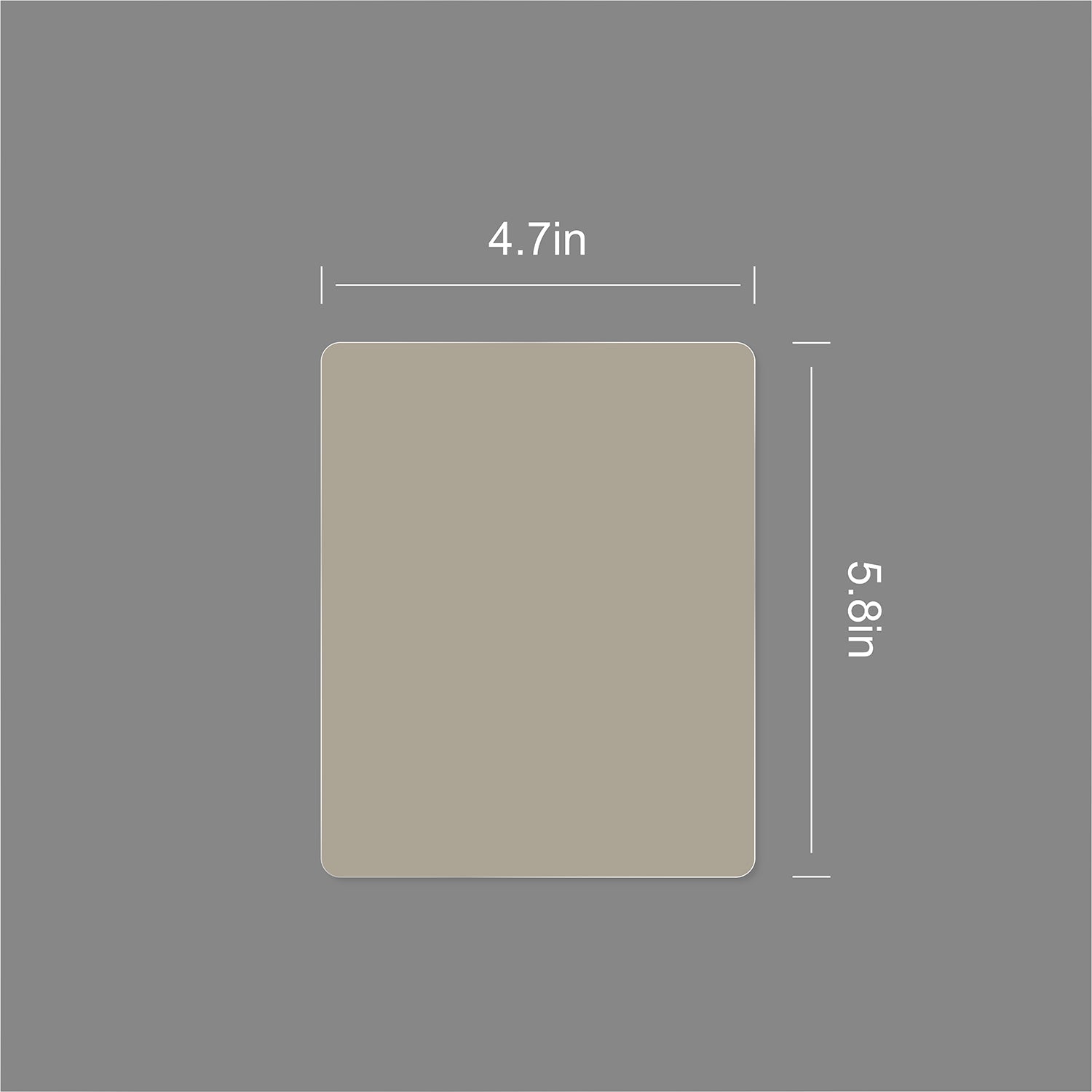Winnerwell® 4.7"x5.8" Door Glass Replacement for Woodlander External Air L SKU 910240