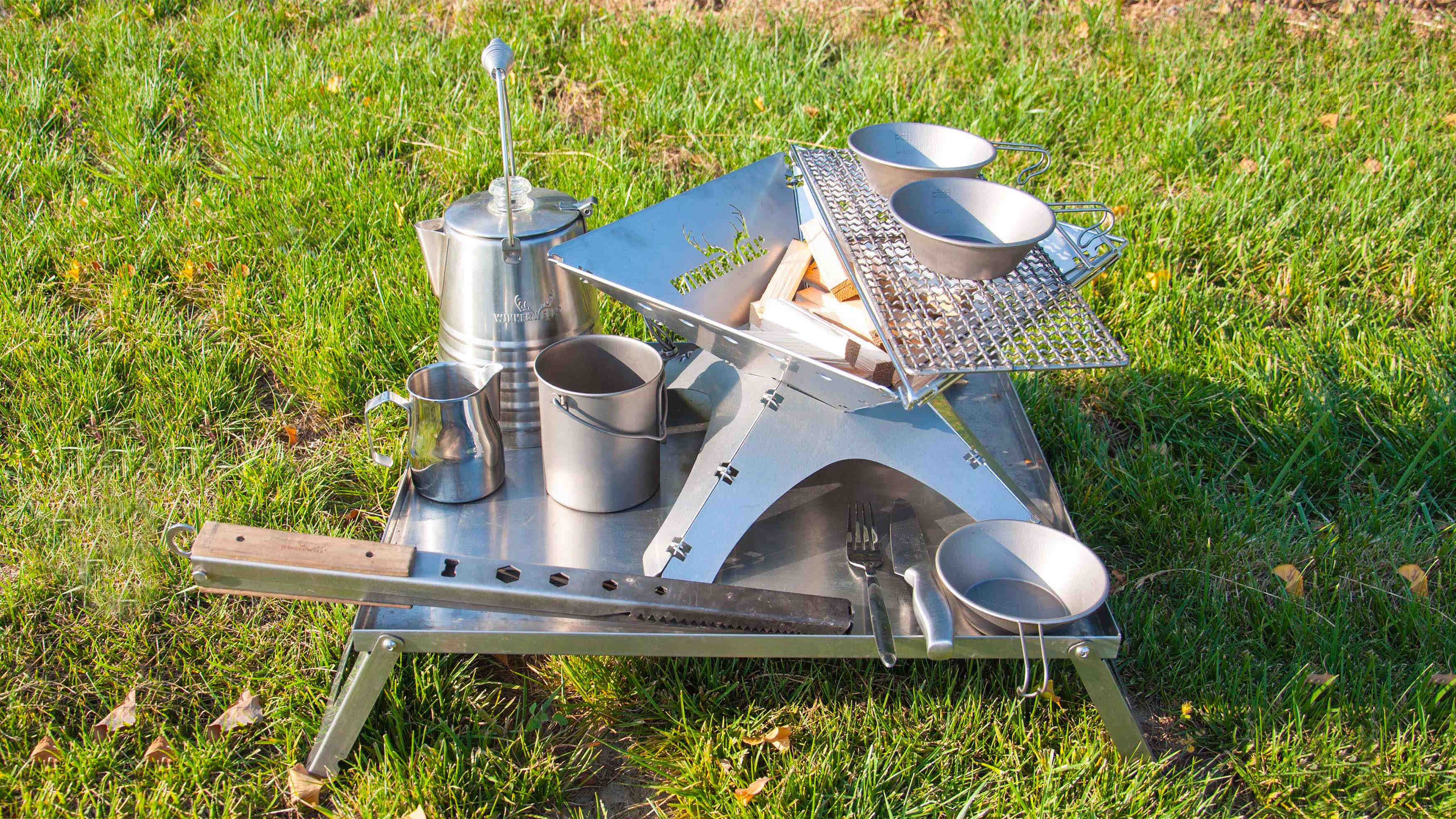 Winnerwell® Accessory Table for L-sized Flat Firepit