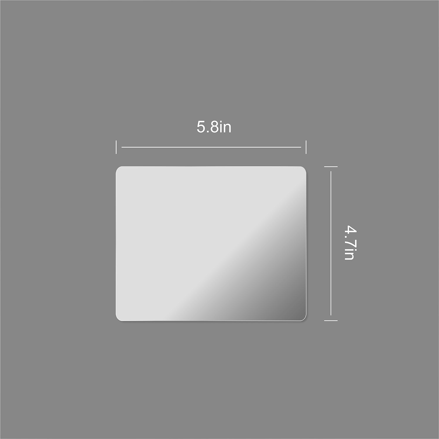Winnerwell® 5.8"x4.7" Door Glass Replacement for Woodlander External Air L SKU 910253