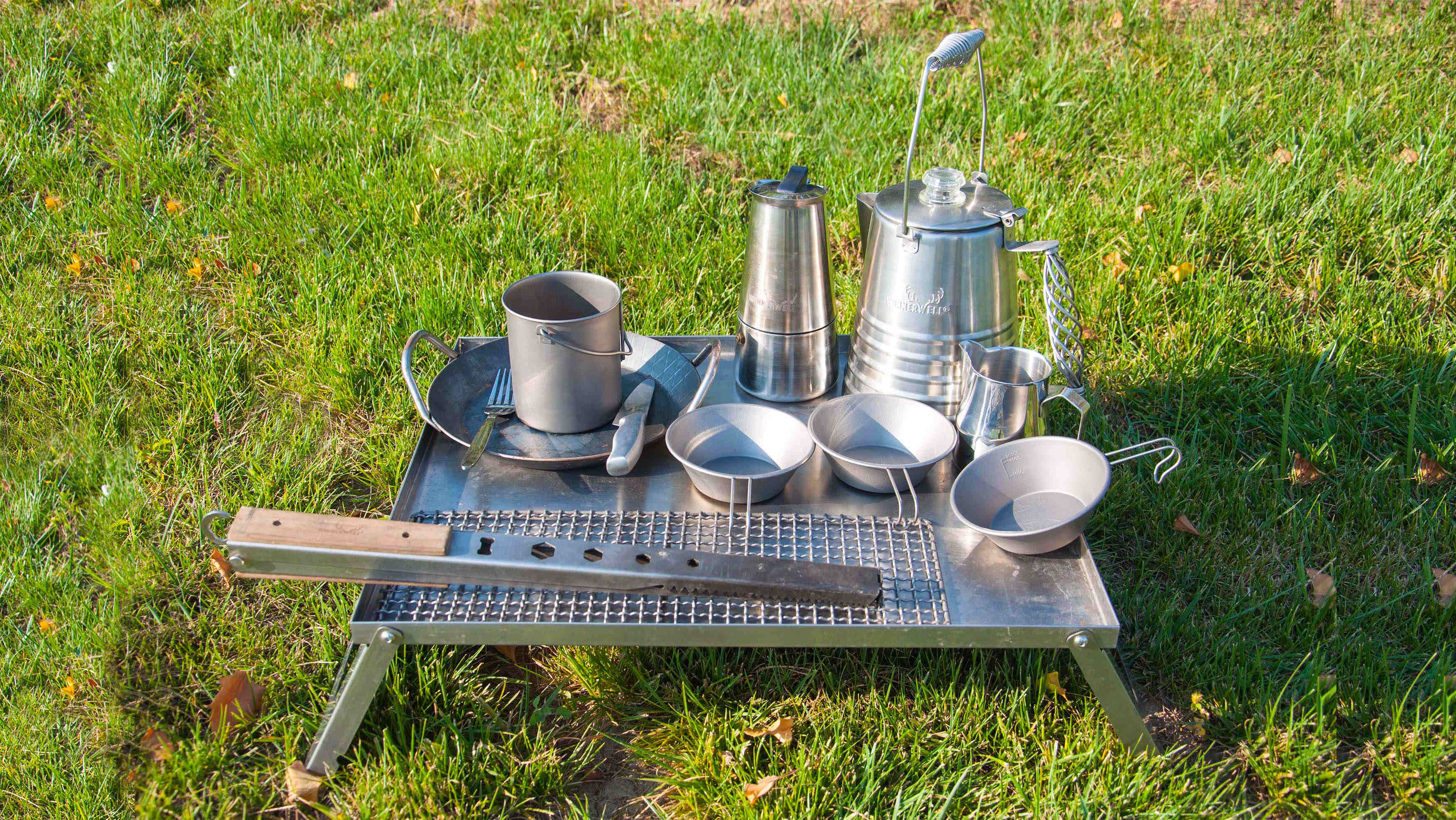 Winnerwell® Accessory Table for L-sized Flat Firepit