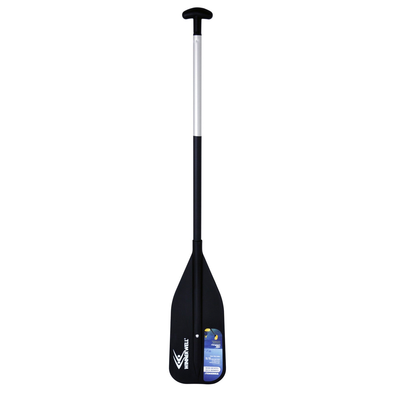 Winnerwell® Canoe Paddle Anodized Aluminum Shaft & PP Blade
