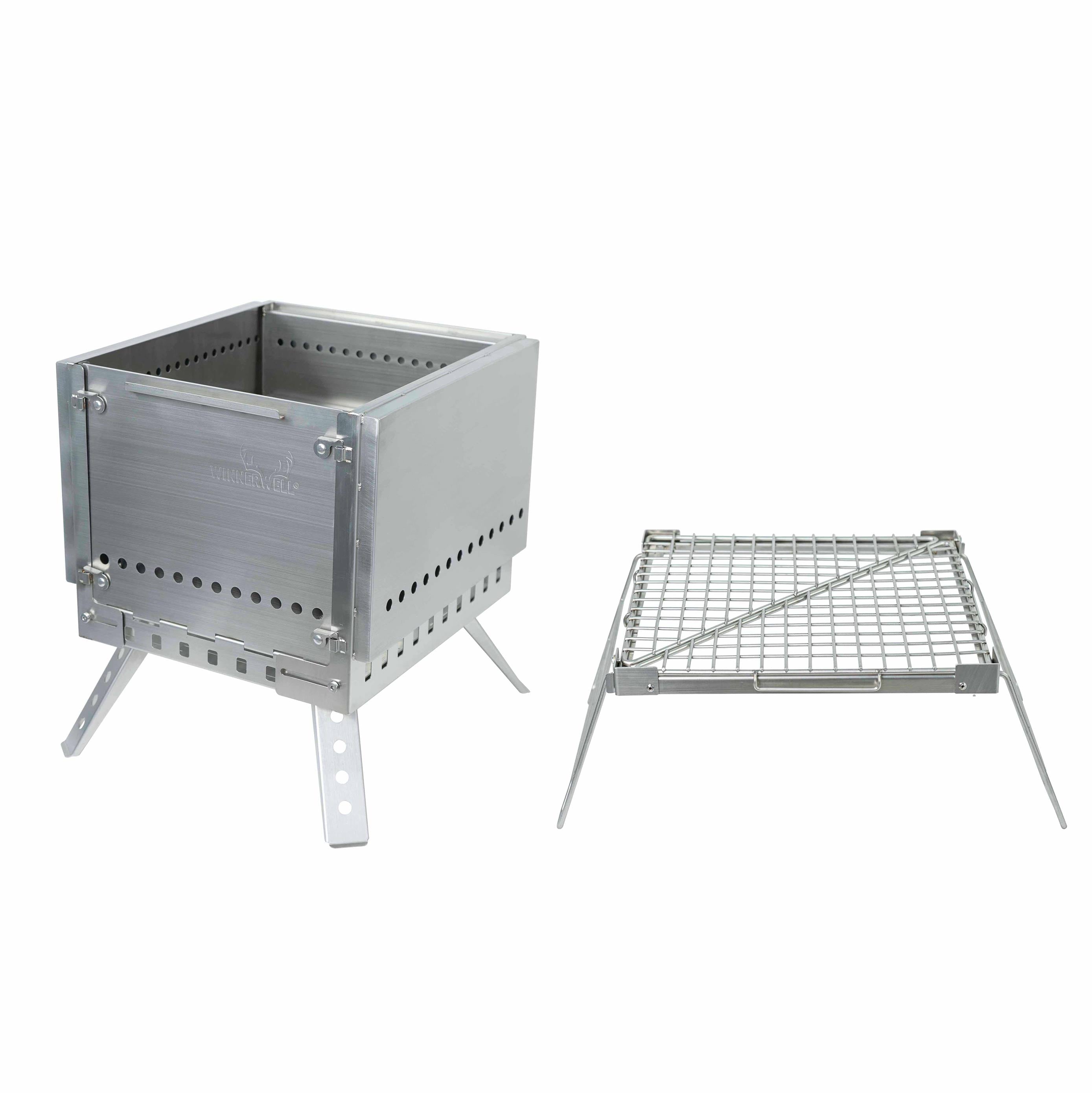 Winnerwell® Secondary Combustion Portable Grill Firepit
