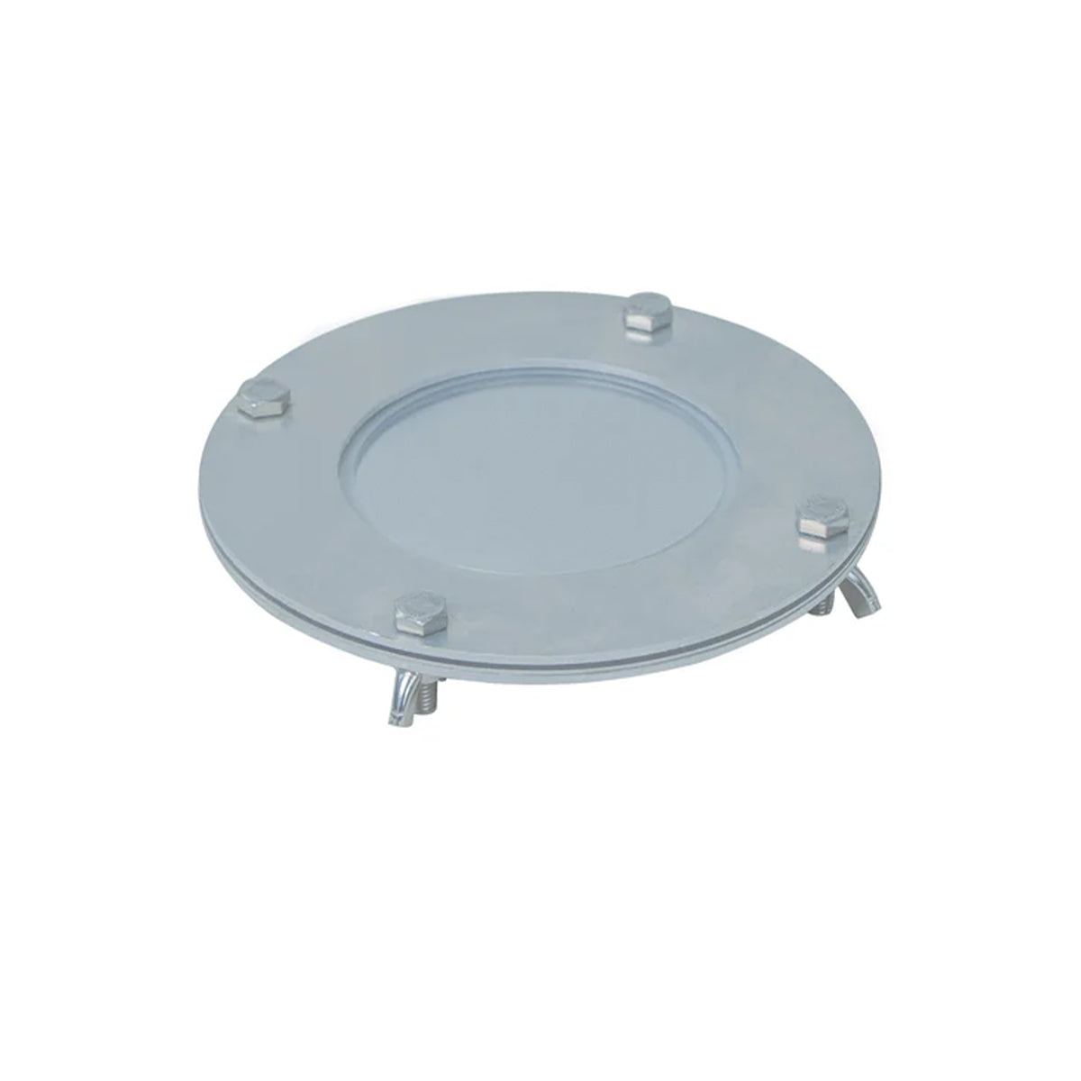 Top - down view of Winnerwell® M - sized Opener & Seal Set, emphasizing the flat, circular design and structural details essential for its opening and sealing functions.