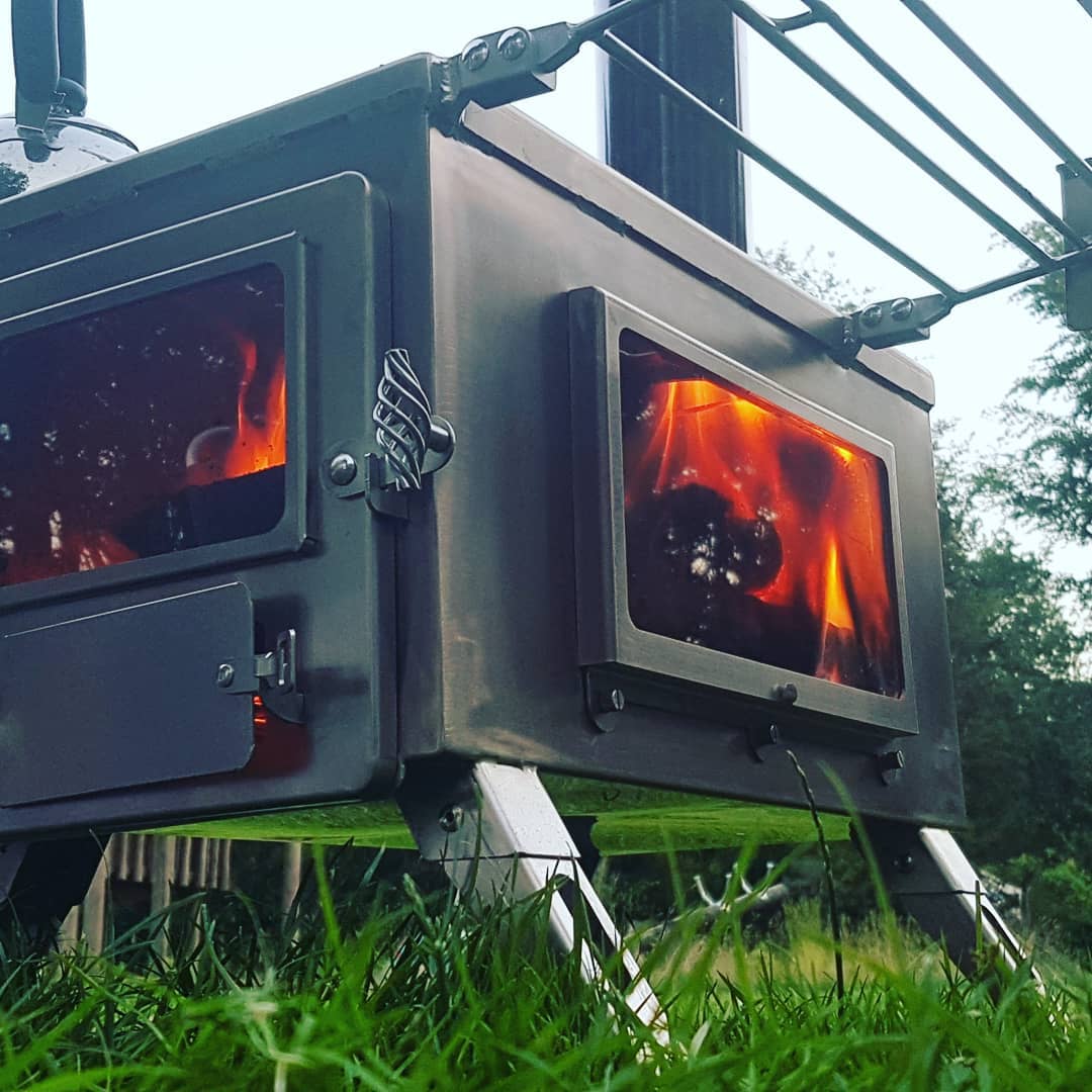 Winnerwell Nomad View Portable Wood Stove Hot Tent Camping Stove