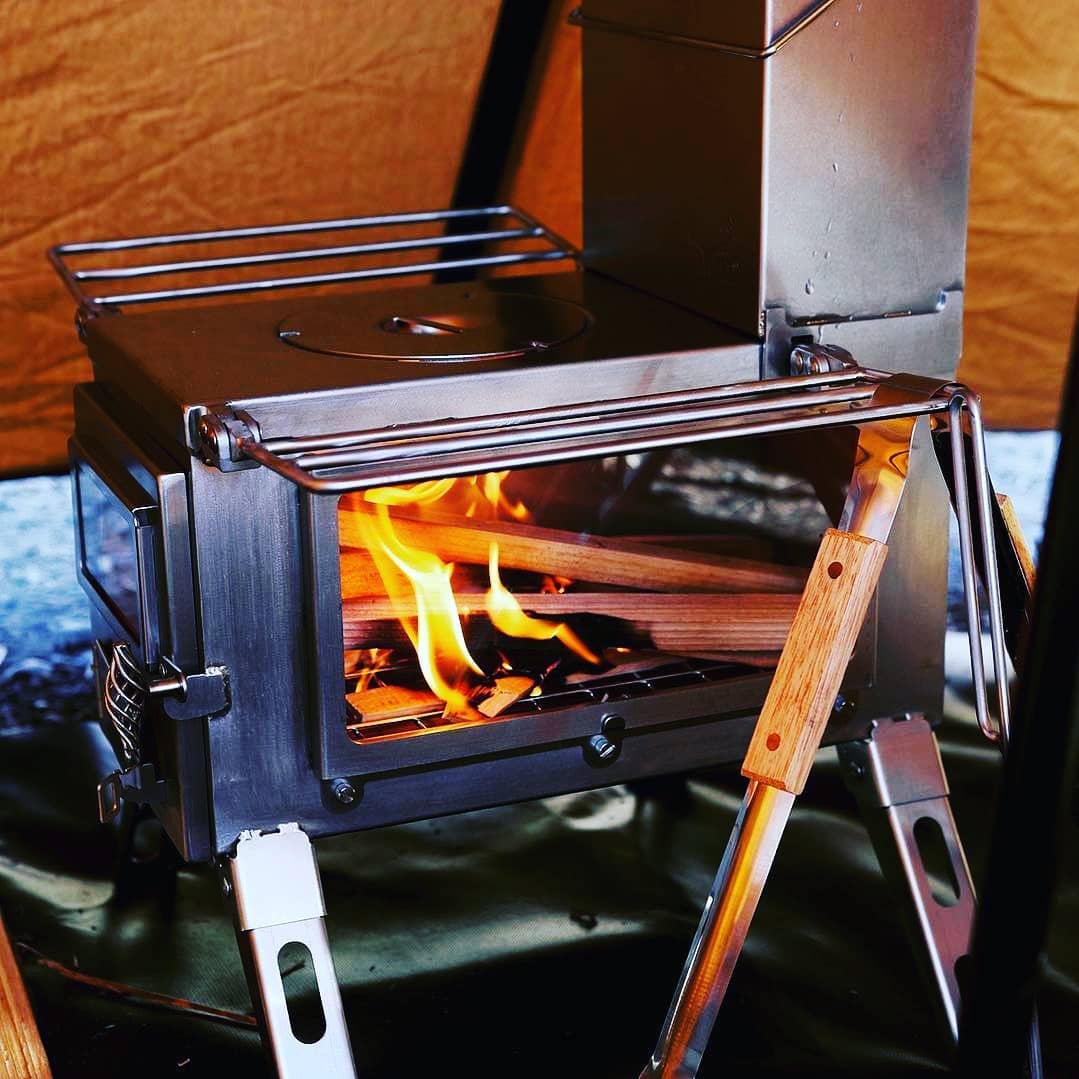 Winnerwell Nomad View Portable Wood Stove Hot Tent Camping Stove