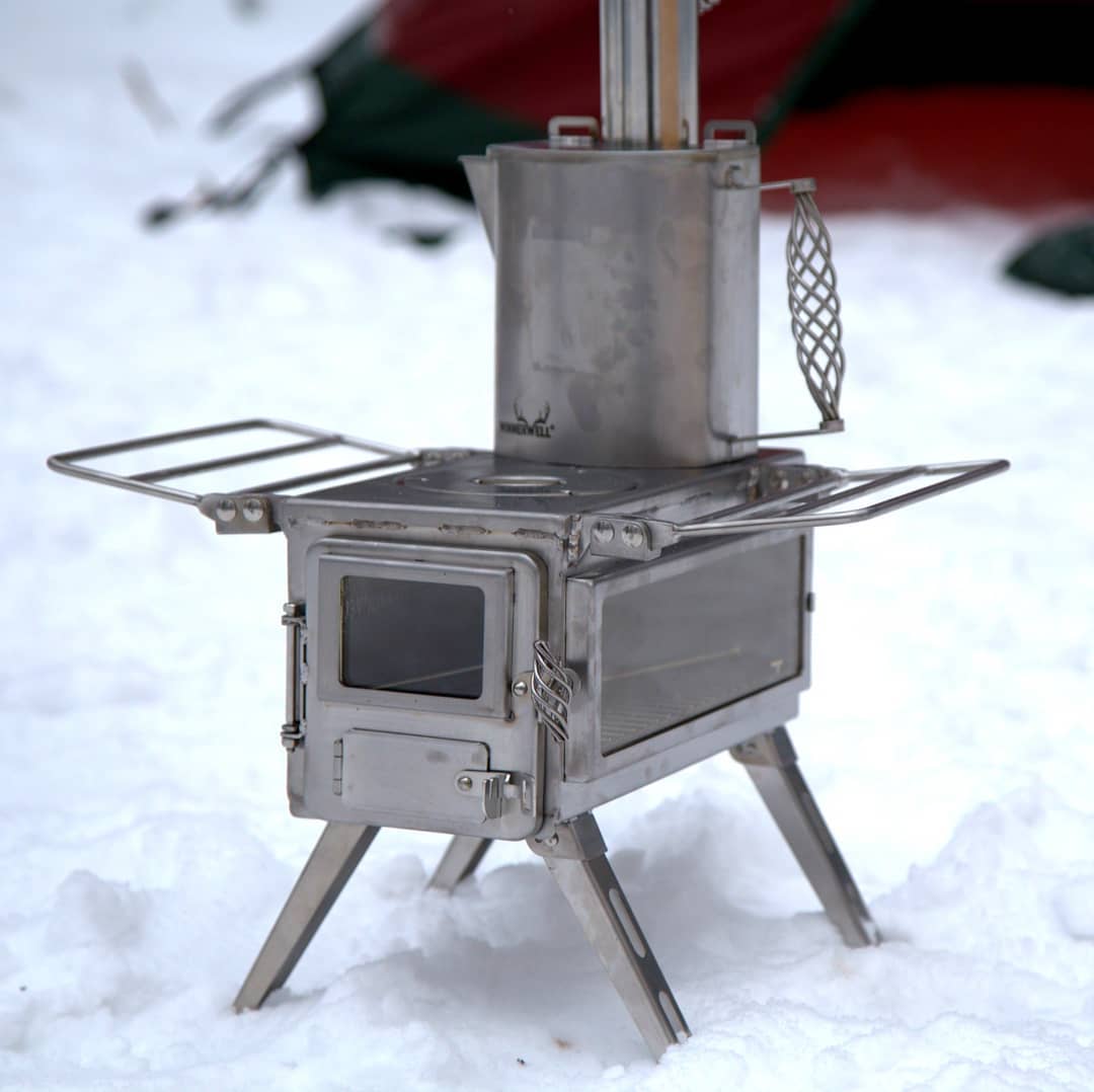 Winnerwell Nomad View Portable Wood Stove Hot Tent Camping Stove