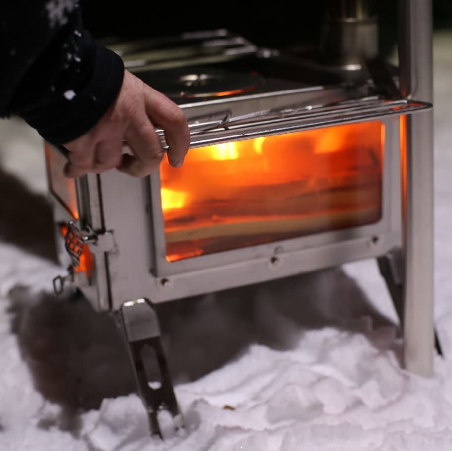 Winnerwell Nomad View S ウィンナーウェル Winnerwell Nomad View Portable Wood Stove Hot Tent Camping Stove