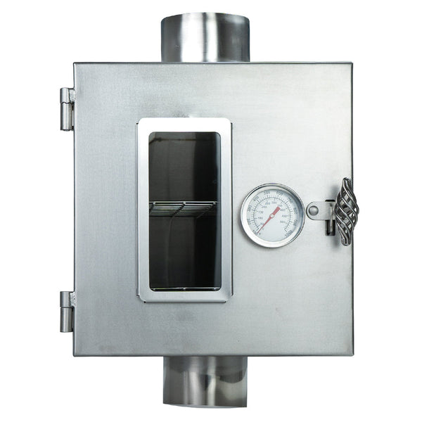 Winnerwell® Pipe Oven for M-sized External Air Stove | Stainless
