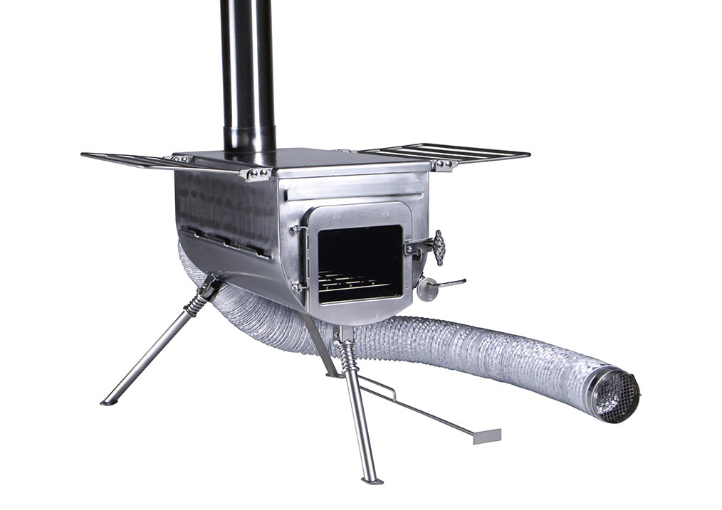 Pre-order: Winnerwell® Woodlander External Air Wood Burning Sauna Stove Package