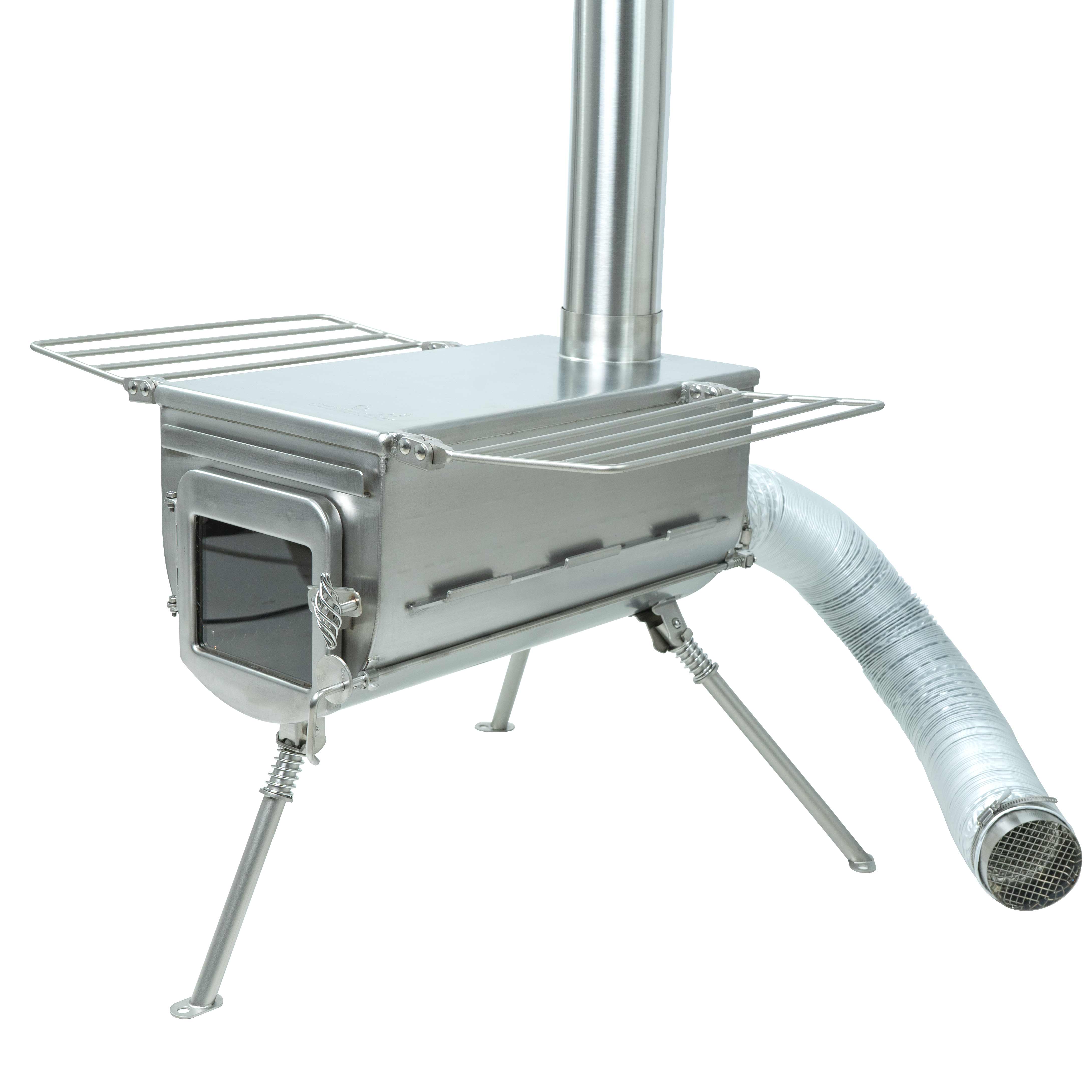 Pre-order: Winnerwell® Woodlander External Air Wood Burning Sauna Stove Package