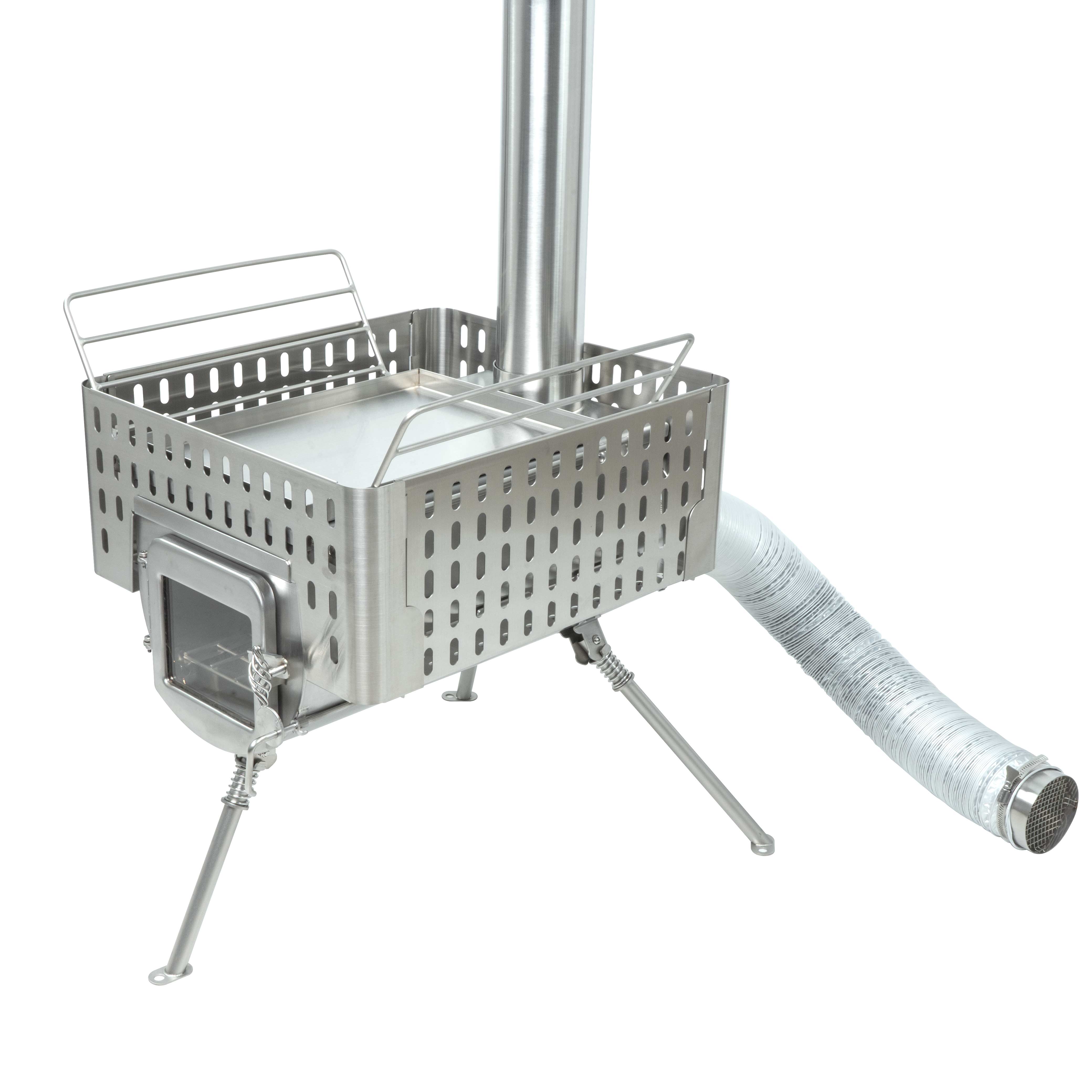 Pre-order: Winnerwell® Woodlander External Air Wood Burning Sauna Stove Package