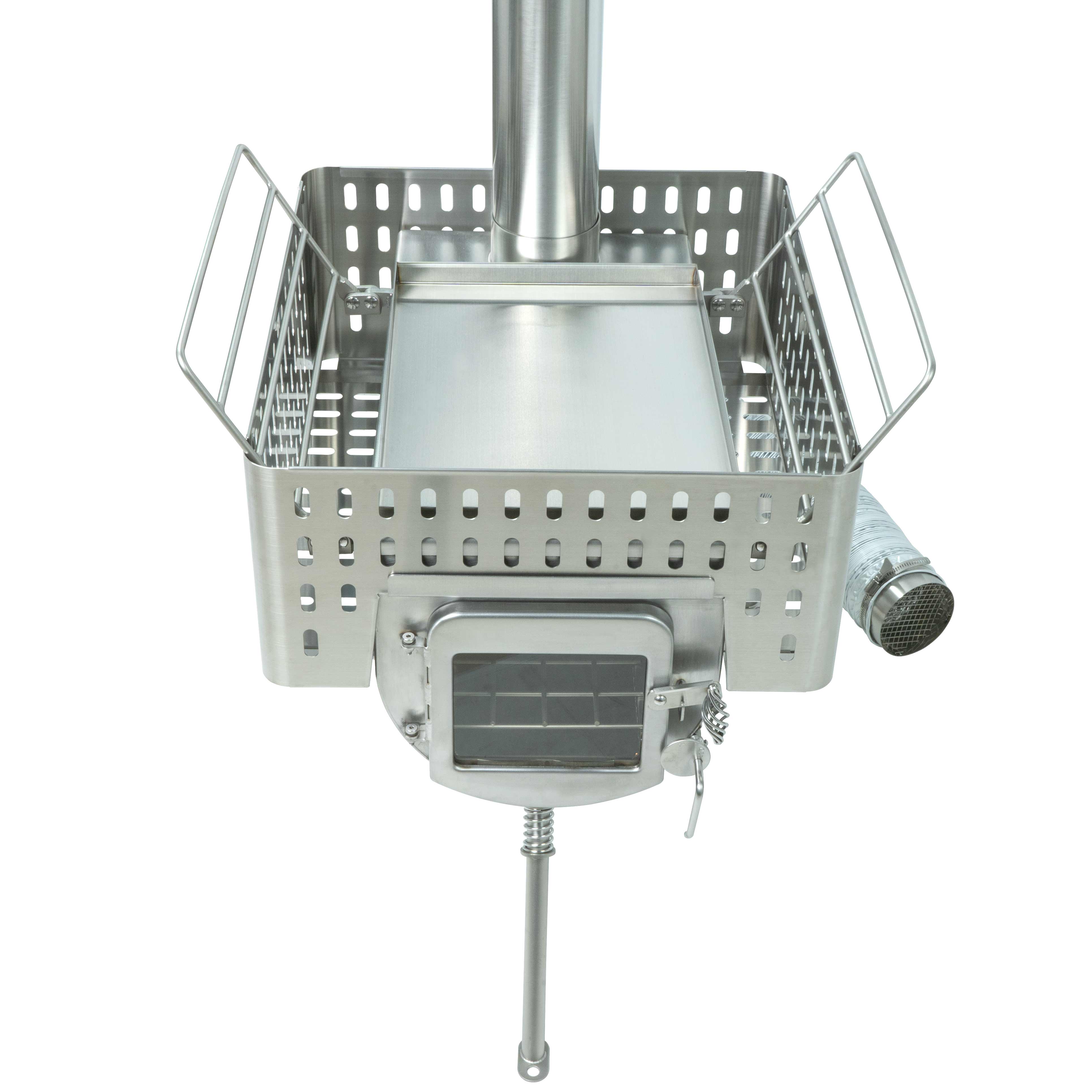 Pre-order: Winnerwell® Woodlander External Air Wood Burning Sauna Stove Package