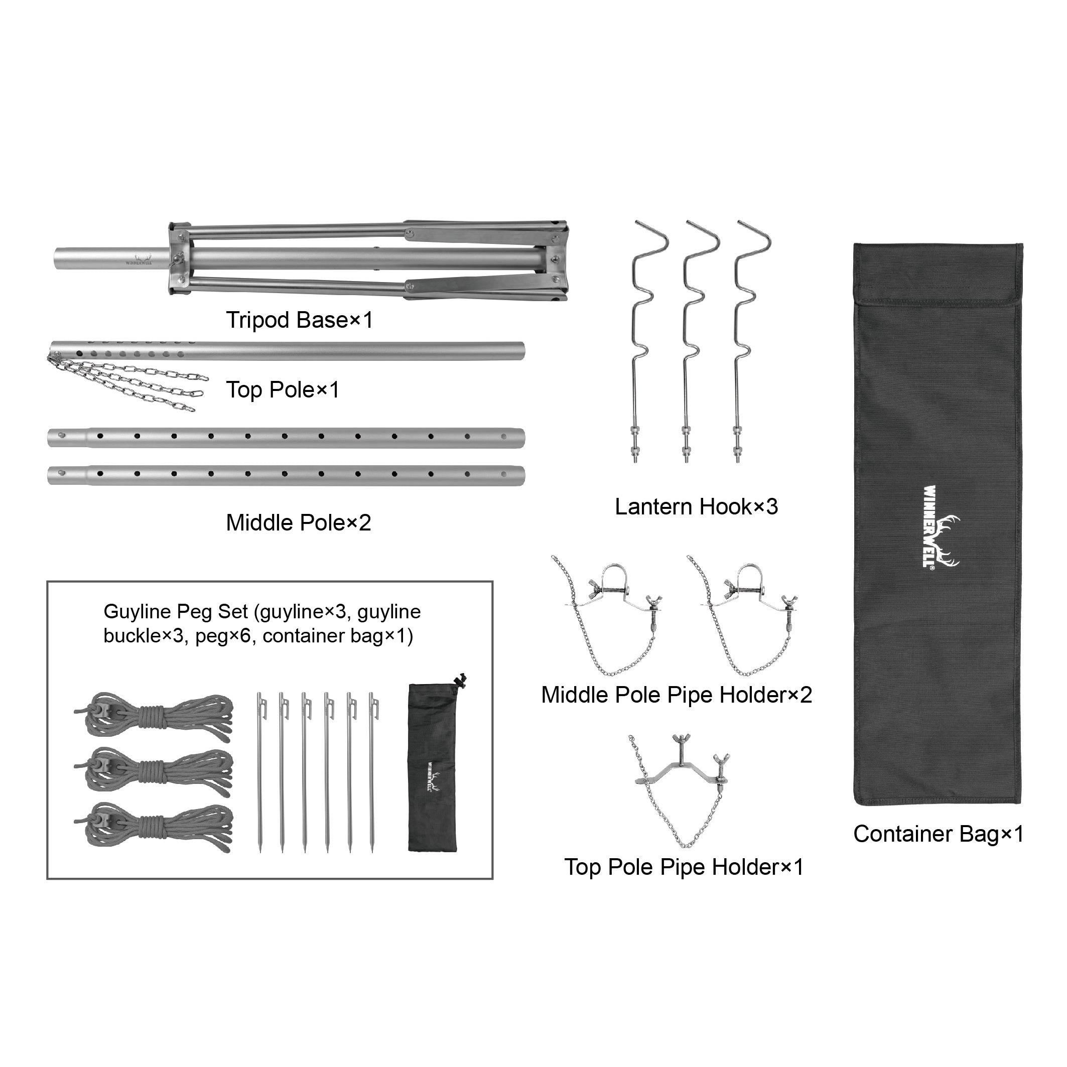 Winnerwell® Lantern & Pipe Stand