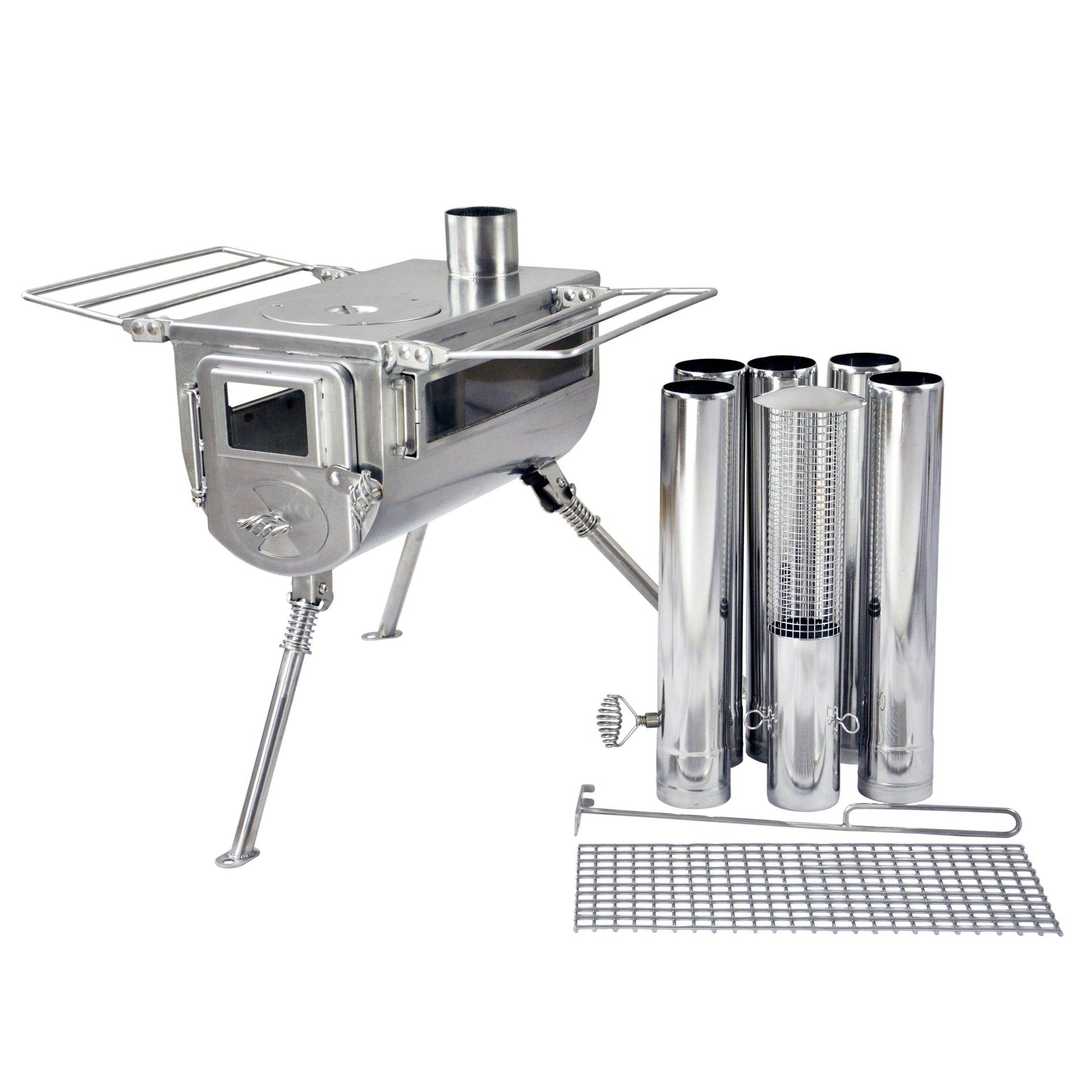 Winnerwell Woodlander Double View Camping Stove